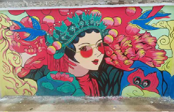 浦城县墙体彩绘-网红墙