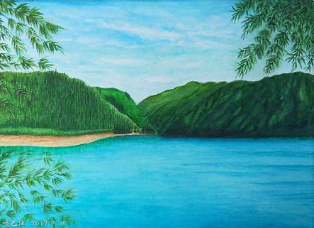 浦城县在墙绘中,如何绘画绿水青山?